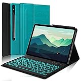 Samsung Galaxy Tab S8+/S7 FE Case with Keyboard