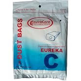 EnviroCare Replacement Vacuum Cleaner Dust Bags Designed to fit Eureka Type C Canisters 3 pack