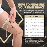 Lusenone Copper Knee Support 2 Pack for Men Women Compression Sleeve view 4