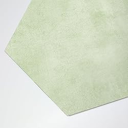 Alwayspon 12Pcs Hexagon LVT Flooring Peel and Stick