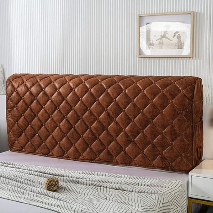 Kopfteilbezug Aus Samt - Elastische Hülle Für Bettkopfteile Bis 75cm