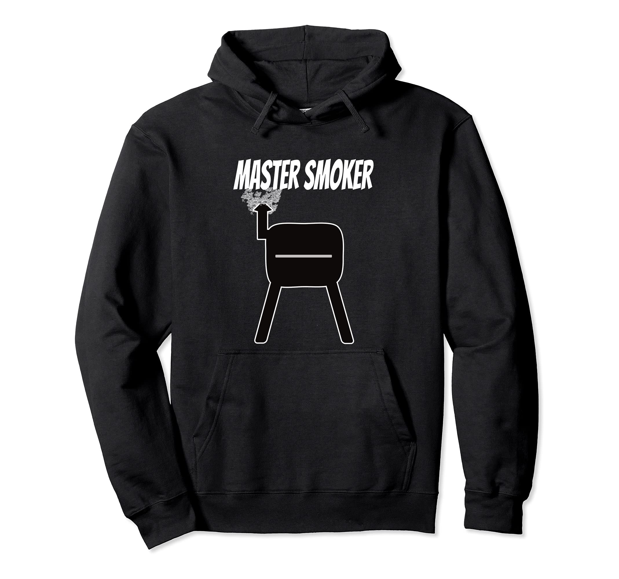 Master Smoker Griller Funny BBQ Smoking Meat Grilling Pullover Hoodie