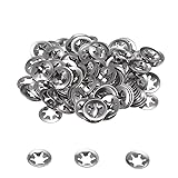 uxcell 120pcs Internal Tooth Star Lock Washers M5