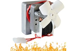 SQUIRREL WOOD ARTWARE New Upgraded 2.0RPM Auger Motor Replacement Parts with More Power, Durable Gears and High-Temp Wire, Compatible with Traeger Pit Boss Camp Chef Z Grills Wood Pellet Grill Parts AC120V 60Hz 2 Poles