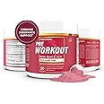 Essential Elements PreWorkout Powder with Beet Root & ACV | Superfood Energy Supplement & All-Natural Nitric Oxide Booster Plus Caffeine 30 Servings