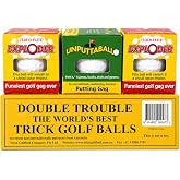 Trick Exploding &amp; Unputtable Golf Ball 3 Pack