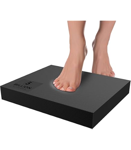 Yes4All Upgraded Size Foam Pad For Exercise, Nonslip Foam Balance Pad Physical Therapy, Yoga & Stability Training Balance Mat - View #7