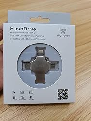 USB Flash Drive Photo Stick 64GB - 4 in 1 USB 3.0