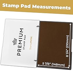 StampMark Premium Stamp Pad Extra Large Size 6" x