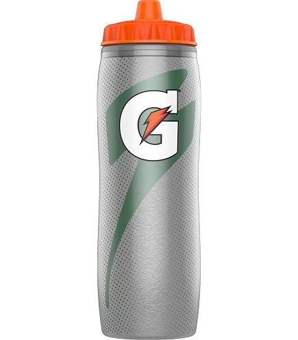 Amazon.com: Gatorade Insulated 30oz Squeeze Bottles, Silver and
