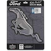 Ford Mustang Horse Logo Adhesive Vinyl Decal - Fun Ford Mustang Sticker for Car, Window, Water Bottle or Laptop