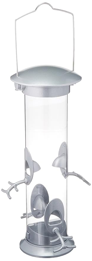 Gardman Ba01601 Large Heavy Duty Swivel Top Seed Bird Feeder 6 3
