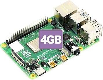 Amazon Com Waveshare Raspberry Pi 4 Model B 4gb Ram With Powerful Processor Faster Networking Support Dual 4k Output And Different Choice Of Ram Computers Accessories