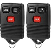 Key Fob Keyless Entry Remote fits 1993-1997 Ford (GQ43VT4T), Set of 2