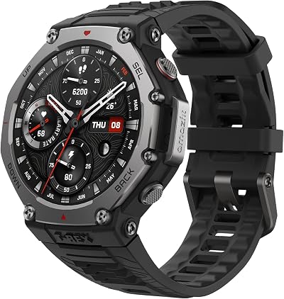 Amazfit T-Rex 3 Outdoor Smartwatch 48mm AMOLED GPS Maps 170 Sports