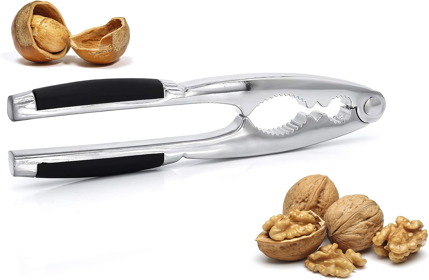 Granny's Kitchen Classic Manual Nutcracker in Stainless Steel Anti