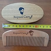 Spazzola Per La Cura Della Barba, Manico Ovale In Legno, Per Peli - Foto 3