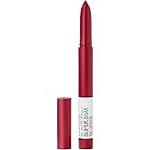 Maybelline Super Stay Ink Crayon Lipstick Makeup, Precision Tip Matte Lip Crayon with Built-in Sharpener, Longwear Up To 8Hrs