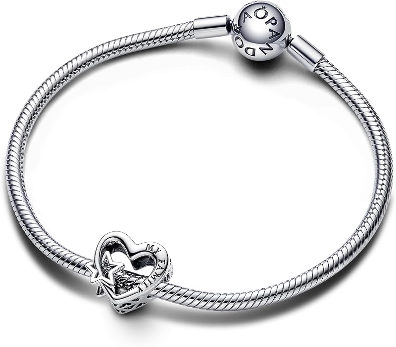 Ciondolo in argento Sterling Moments a forma di cuore