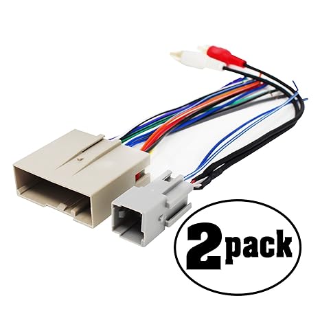 Amazon.com: 2-Pack Replacement Radio Wiring Harness for 2005 Mercury
