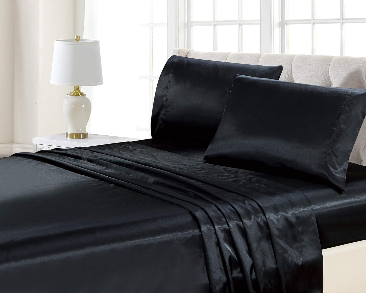 Best Satin Sheets Cooling Home One Life