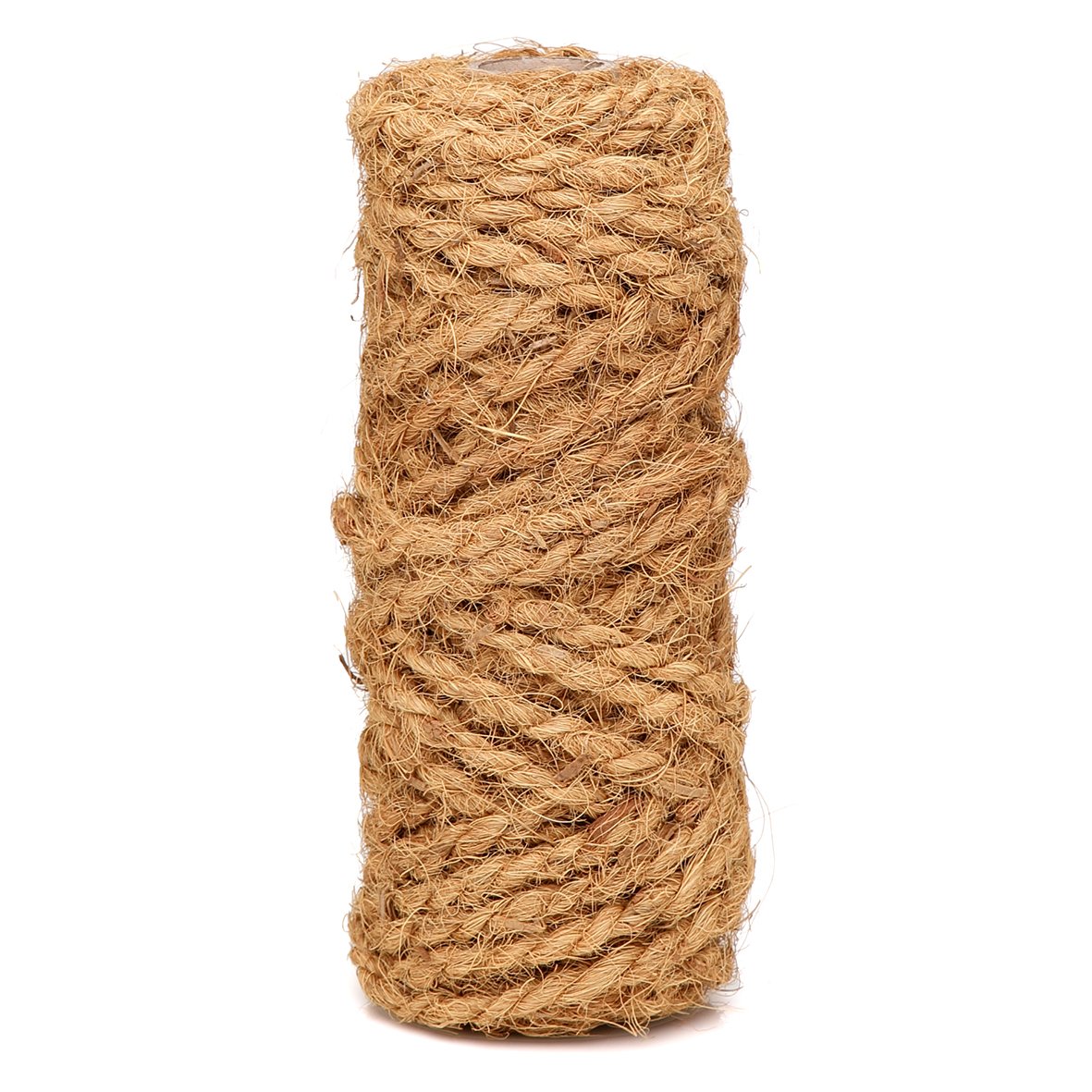 La cordeline Coconut string 25m x 4 mm, Brown, Reel measuring 26 x 9 x 26 cm