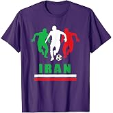 Iran Soccer Jersey Shirt Iranian Football Gift For Kids T-Shirt
