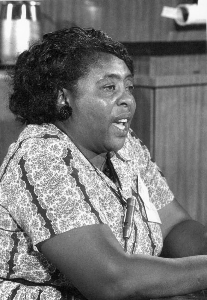 Fannie Lou Hamer (1917-1977) Namerican Civil Rights Activist Speaking As A Member Of The Mississippi Freedom Democratic Party At The Democratic National Convention In Atlantic City New Jersey August 1