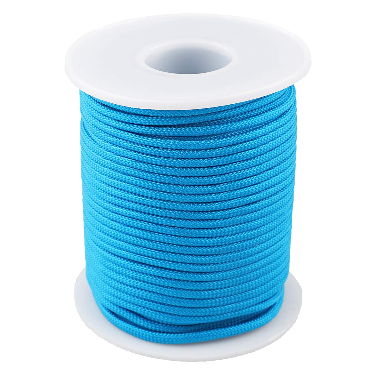Nylon Twine Cord Thread String for Necklace Bracelet Jewelry Making Crafting Accessories (Light blue, 2mm-98feet)