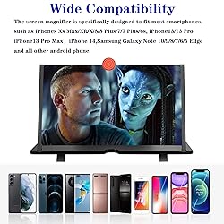 14" Screen Magnifier for Cell Phone -3D Magnifying