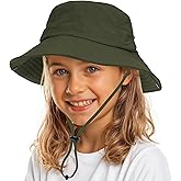 Durio Kids Sun Hat UPF50+ Girls Sun Hats Summer Beach Sun Hat Toddler Boys Hats Bucket Hat for Fishing Safari Hiking