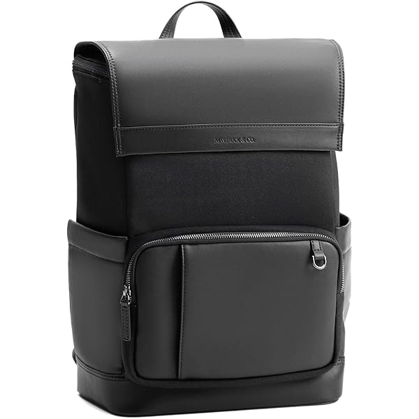 Amazon.com: Maverick & Co. Windsor Men's Leather Laptop Backpack
