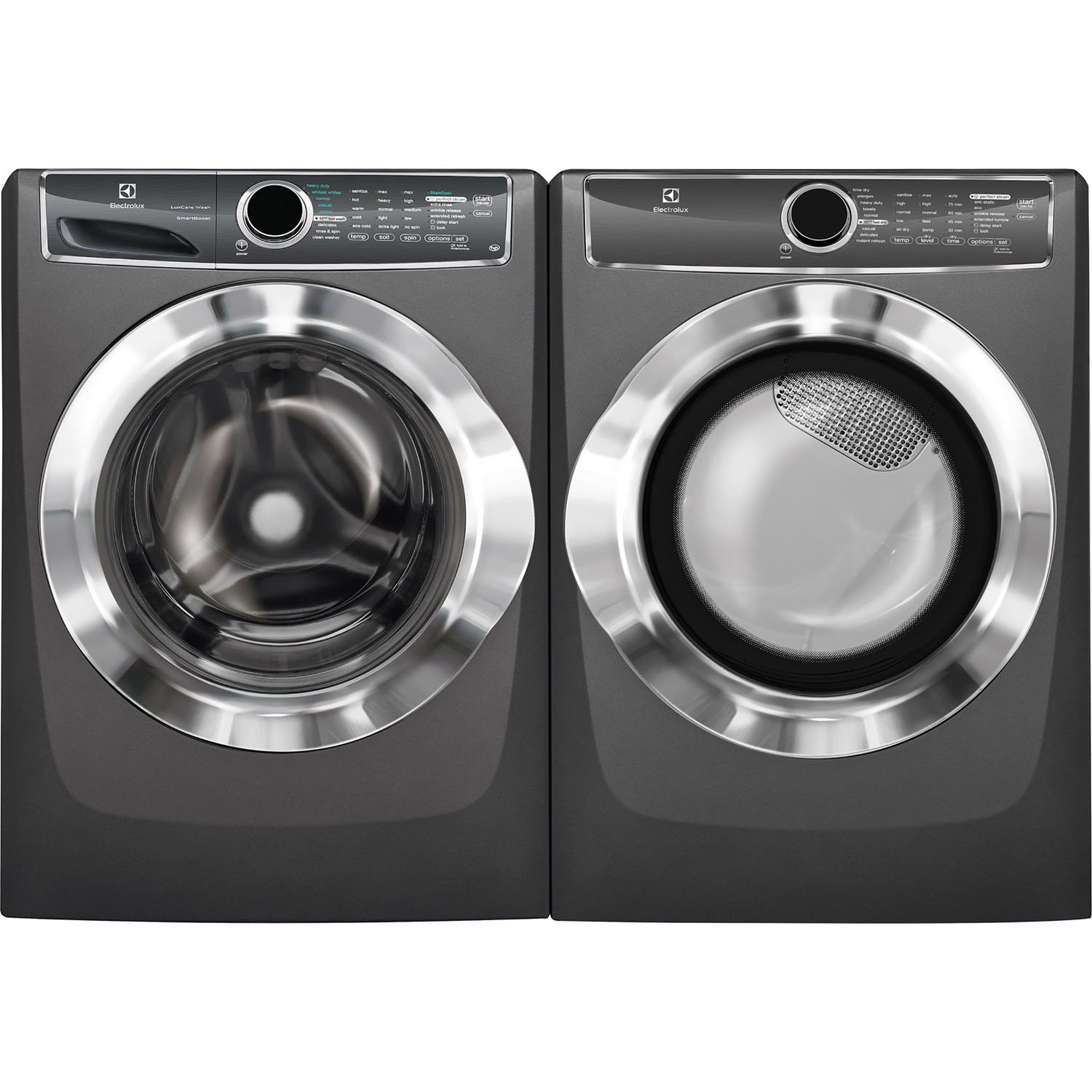 Electrolux Front Load Washer and Electric Dryer Set EFLS617STT and