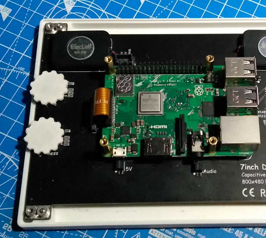 $8/mo - Finance ElecLab Raspberry Pi Touchscreen Monitor 7 Inch DSI ...