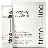 Timeline Mitopure Urolithin A Supplement Powder 500 MG- Clinically Proven Support for Healthy Aging and Cellular Renewal - Mitoceutical for Muscle Support and Longevity