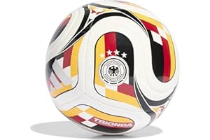 adidas Unisex-Adult Wc26 Club Home German Football Federation, White/Team Power Red/Collegiate Gold/Black, 5