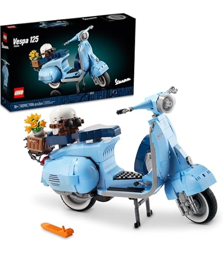 Amazon.com: Lego Creator Expert Fiat 500 Light Blue Limited