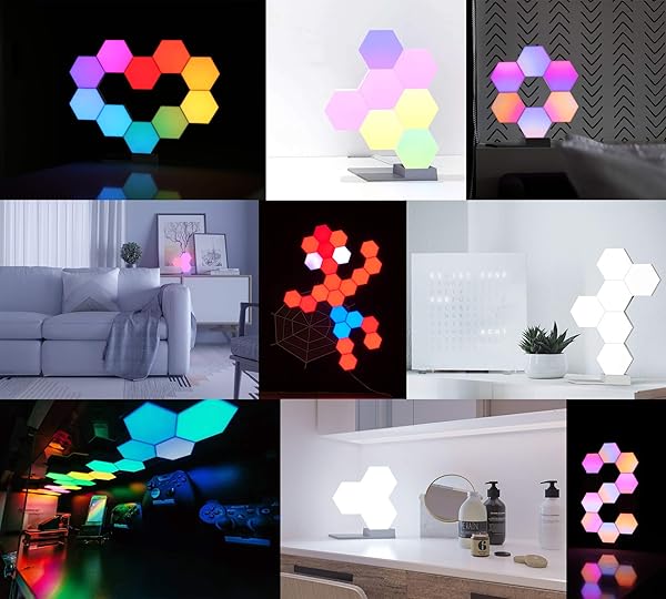 Cololight   Sistema de mdulo LED 16 Mio colores y efectos Wifi Smart Home Control para Android y Apple 1 x Starter Set 1 x base 2 x extensiones