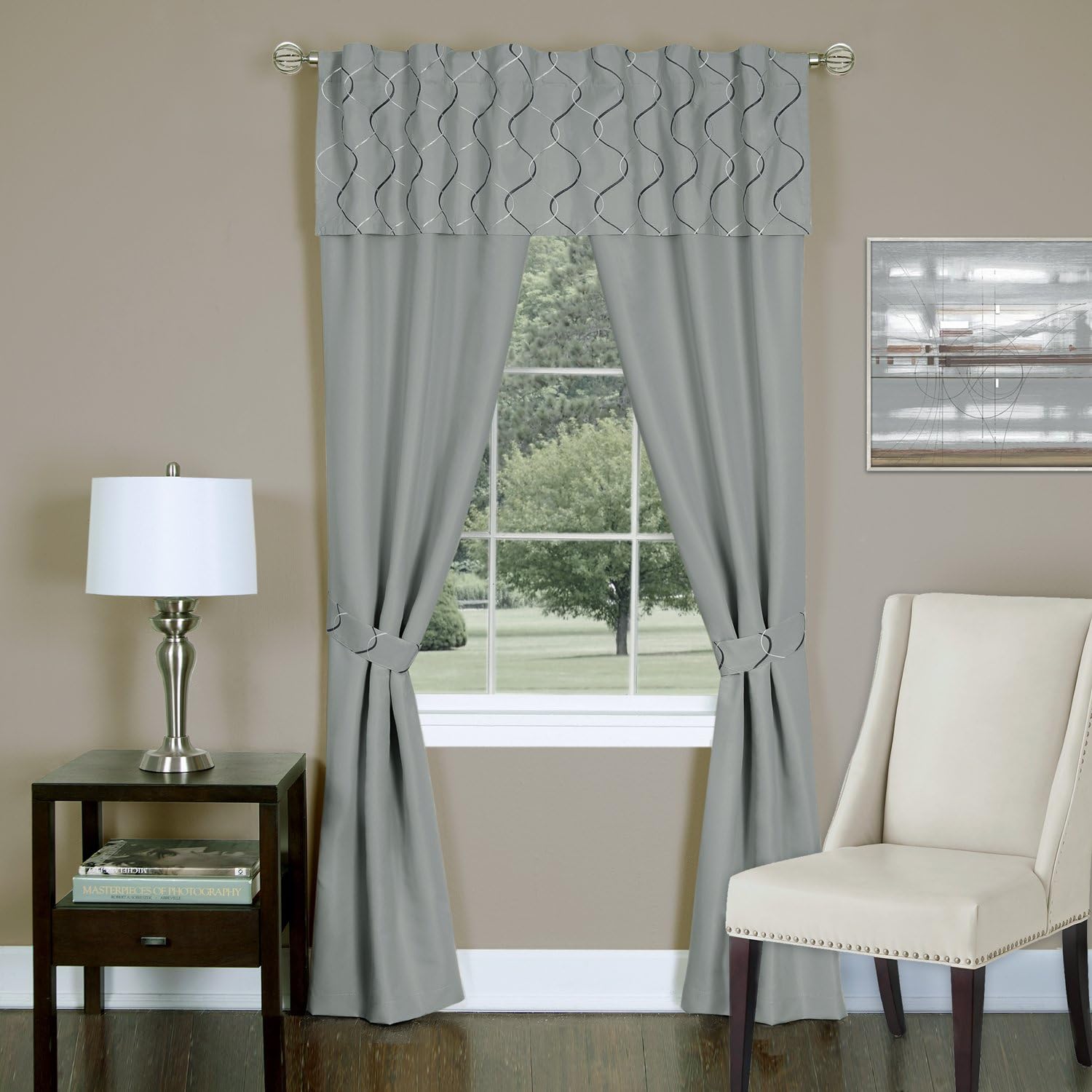 Best 5Pc Kitchen Curtains And Valances Set