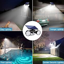 Ollivage Solar Lights Outdoor, Motion Sensor