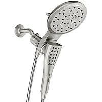 Moen Verso Spot Resist Brushed Nickel Handshower with Infiniti Dial, Magnetix Docking System and, 60" Hose, 220C2SRN