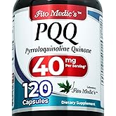 FITO MEDIC'S Lab | pqq |120 Capsules |40 mg | pqq Supplement| pqq Supplement 40 mg | pyrroloquinoline Quinone | Concentrate Extract |Ultra high Absorption.