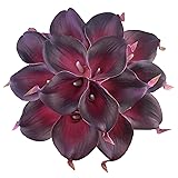 ZGPEPEXIA 15 Pcs Real Touch Calla Lily Artificial