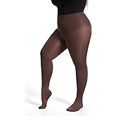 Frola Plus Size Fleece Lined Tights Women Winter Warm Thermal Tights, 11+ Colors High Waisted Opaque Pantyhose
