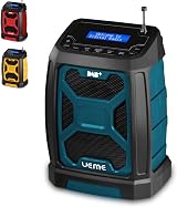 UEME 5W Rugged DAB+/FM Cordless Work Site Radio Bluetooth 6000mAh