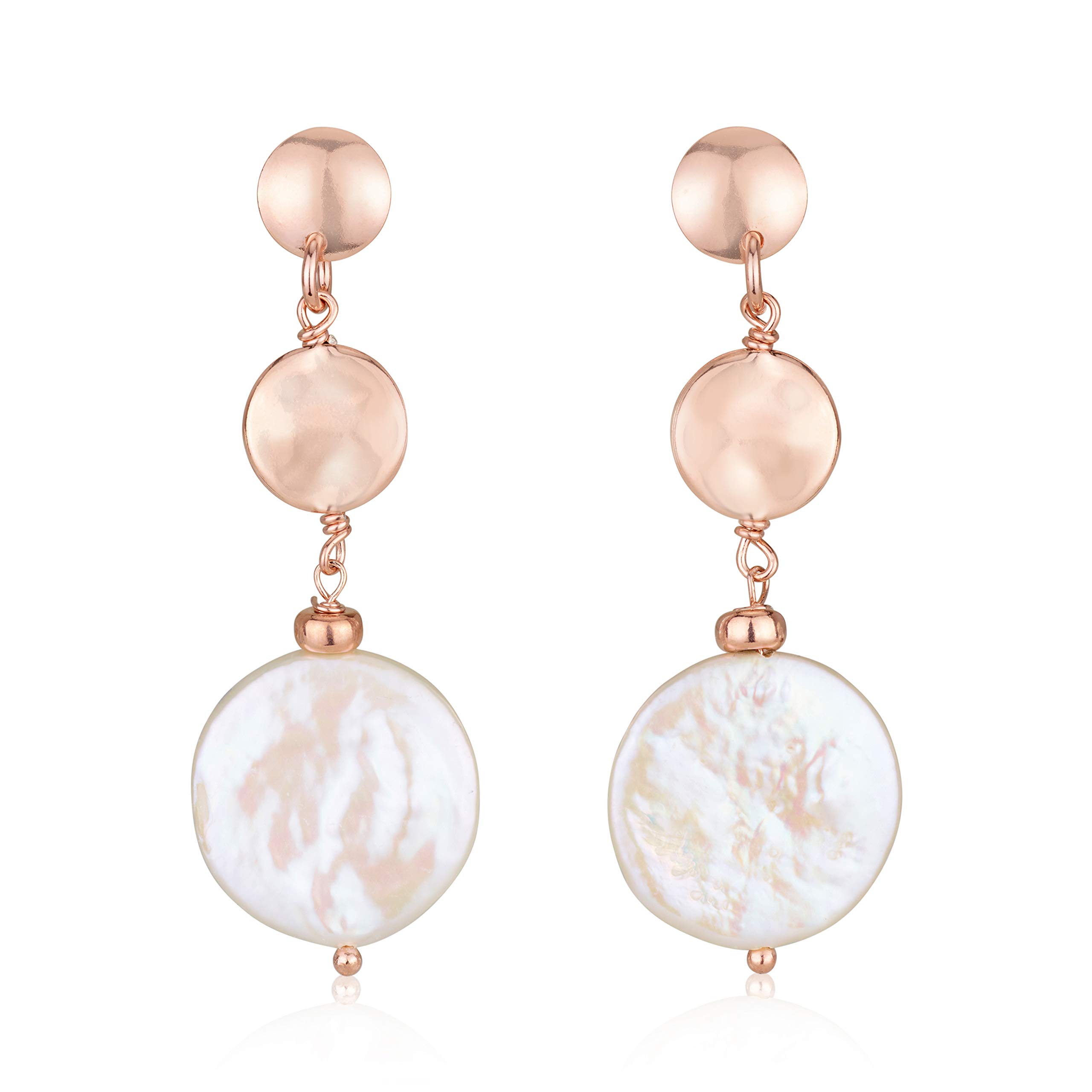 MIO MAY Silver Vermeil Esther Earrings