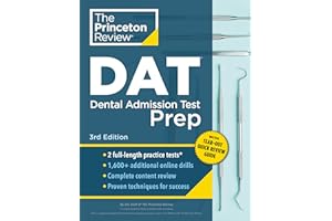 Princeton Review DAT Prep, 3rd Edition
