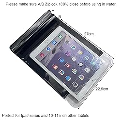 DRLOKPAK Floating Waterproof Tablet case for Ipad