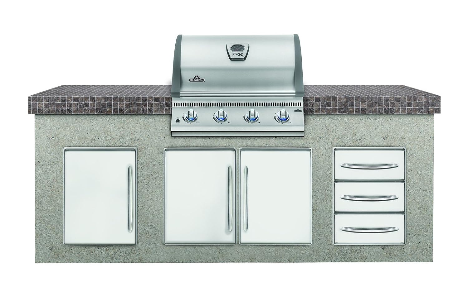 Best Kitchen Aid 9 Burner Island Grill