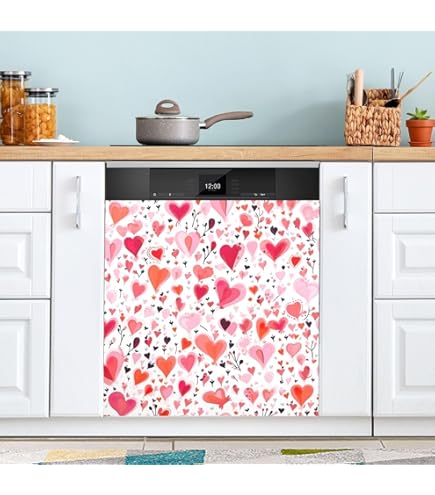 Kitchen Decor Dishwasher Magnetic Cover For Front Door - View #5